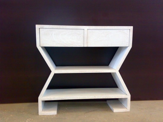 Mueble con estantes y cajones