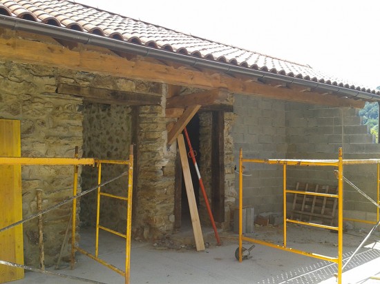 Montaje de tejado – in situ